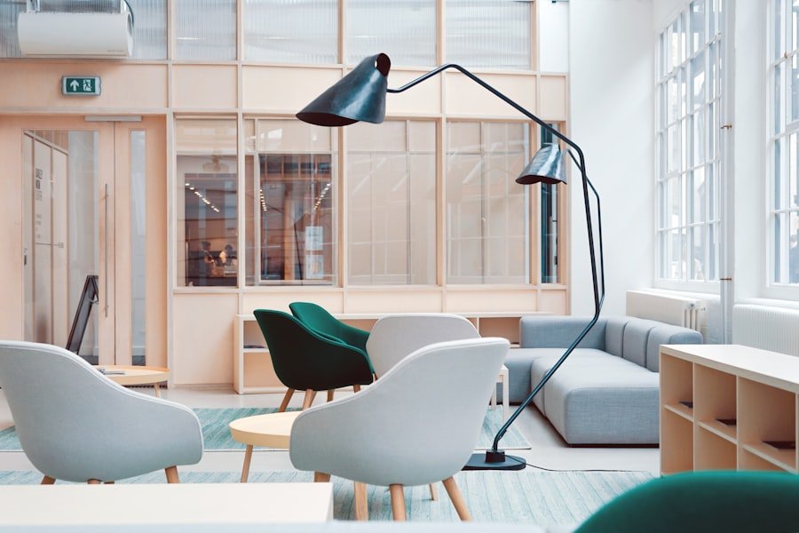 A clean interior space, illustrating the finished result of a home services job