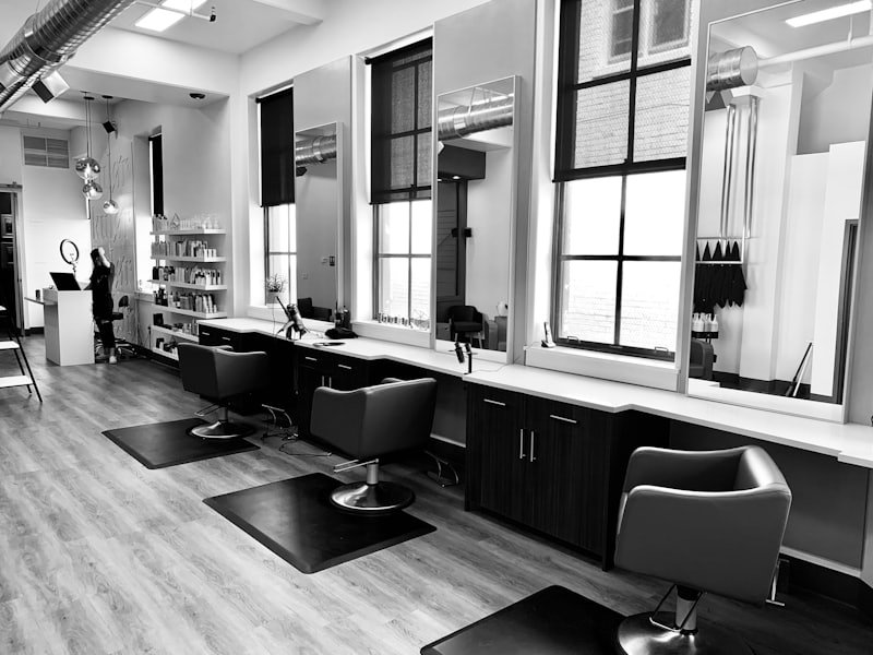 Treatment room interior at an aesthetics clinic